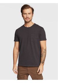 Guess T-Shirt M3RI30 KBL31 Czarny Regular Fit. Kolor: czarny. Materiał: bawełna