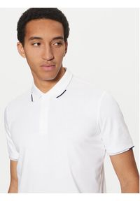 Calvin Klein Polo K10K114130 Biały Regular Fit. Typ kołnierza: polo. Kolor: biały. Materiał: bawełna #2