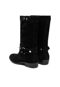 Badura Botki EO-CAPRI-V1778-303 Czarny. Kolor: czarny. Materiał: zamsz, skóra #5