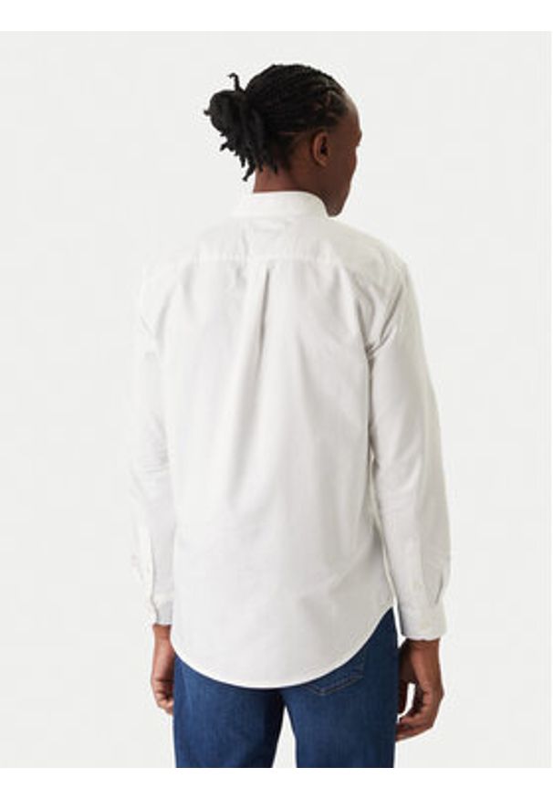 Tommy Jeans Koszula Oxford DM0DM22836 Écru Regular Fit. Kolor: kremowy. Materiał: bawełna