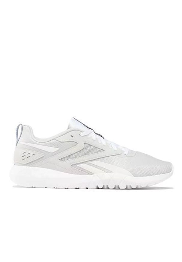 Buty do chodzenia męskie Reebok 100202004. Zapięcie: sznurówki. Kolor: biały, wielokolorowy. Materiał: materiał, tkanina. Szerokość cholewki: normalna. Sport: turystyka piesza
