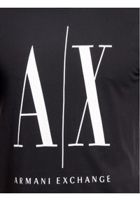 Armani Exchange T-Shirt 8NZTPA ZJH4Z 1200 Czarny Regular Fit. Kolor: czarny. Materiał: bawełna #2