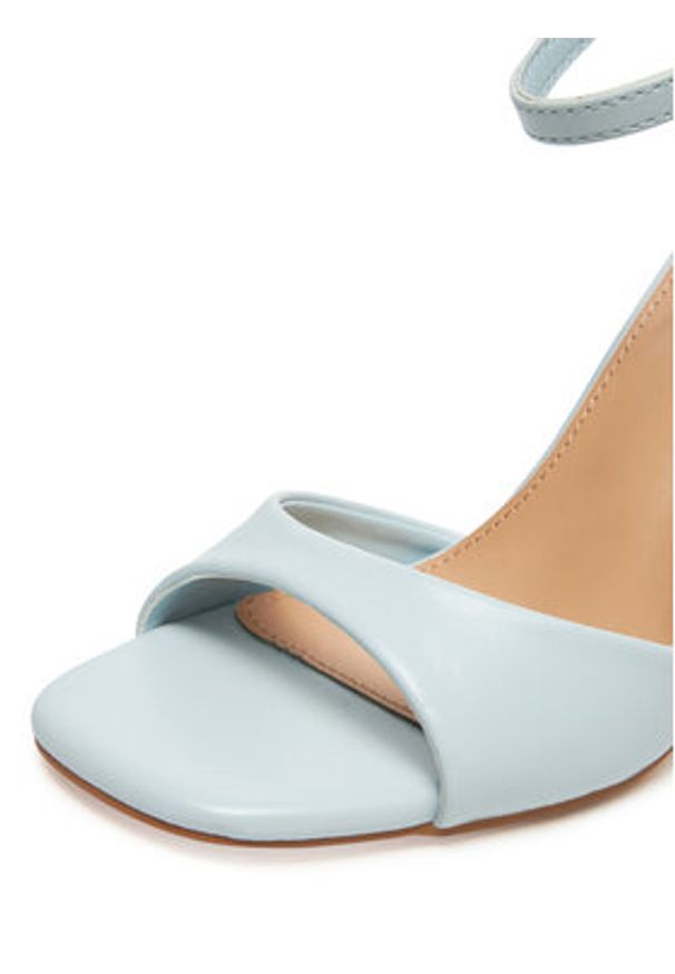 DeeZee Sandały GAF-8598-2 Niebieski. Kolor: niebieski. Materiał: skóra