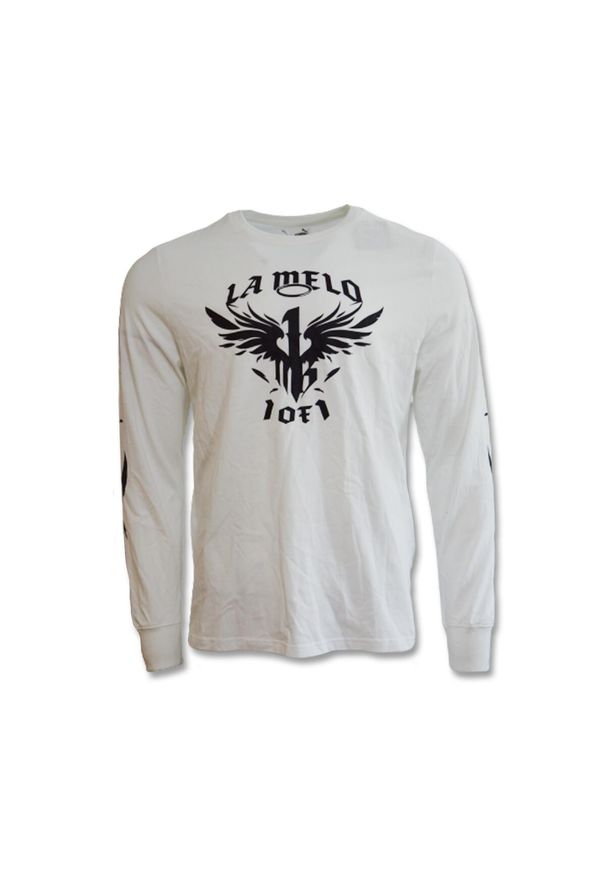 Koszulka PUMA One Of One Longsleeve T-shirt Puma White - 535111-01. Kolor: biały. Długość rękawa: długi rękaw. Sport: koszykówka