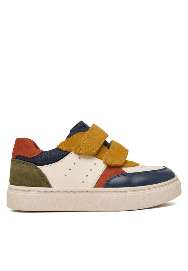Sneakersy Geox. Kolor: kremowy