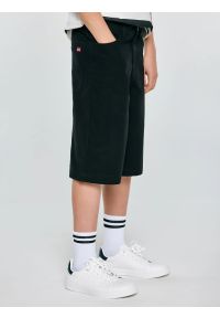 Big-Star - Szorty chłopięce czarne Daegir 906. Okazja: na co dzień. Kolor: czarny. Materiał: jeans, tkanina. Długość: długie. Styl: casual, klasyczny, elegancki #5