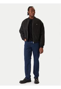 Karl Lagerfeld Jeans Kurtka bomber B1M15015 Czarny Regular Fit. Kolor: czarny. Materiał: syntetyk #4