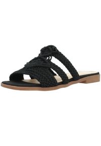 Sandały MTNG 51942M Czarny. Kolor: czarny. Materiał: tkanina. Sezon: lato #1