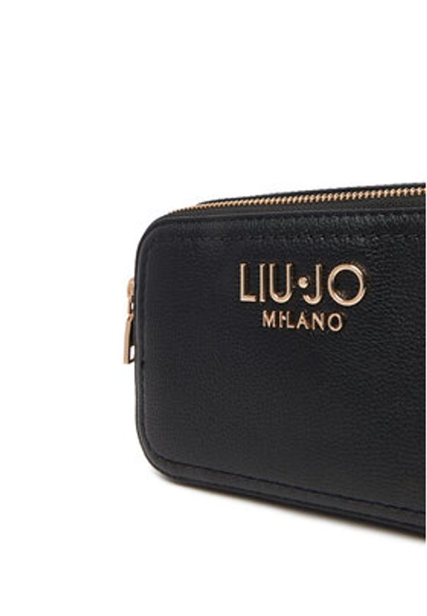 Liu Jo Torebka Ecs S camera Case AF5100 E0058 Czarny. Kolor: czarny. Materiał: skórzane