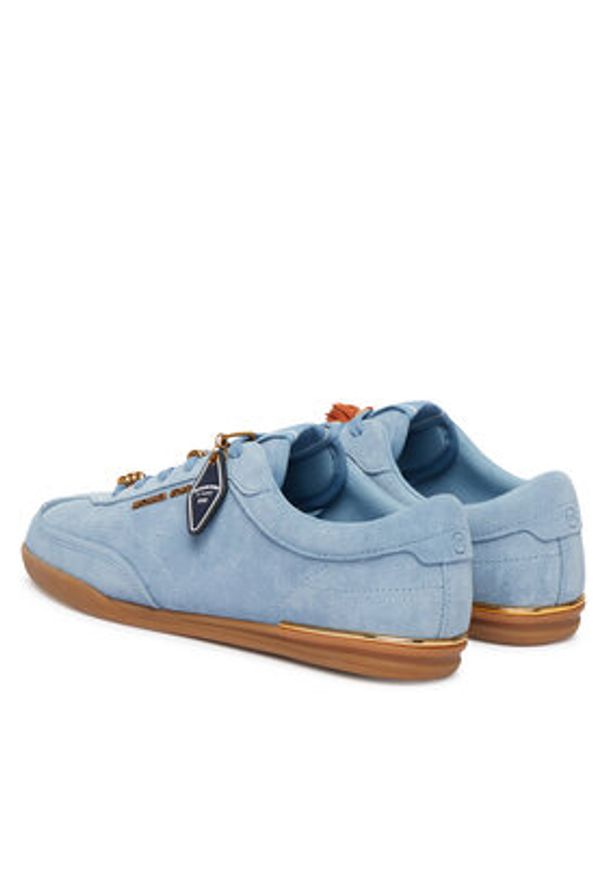 MICHAEL Michael Kors Sneakersy Nolan 43S6NOFS2S Niebieski. Kolor: niebieski. Materiał: zamsz, skóra