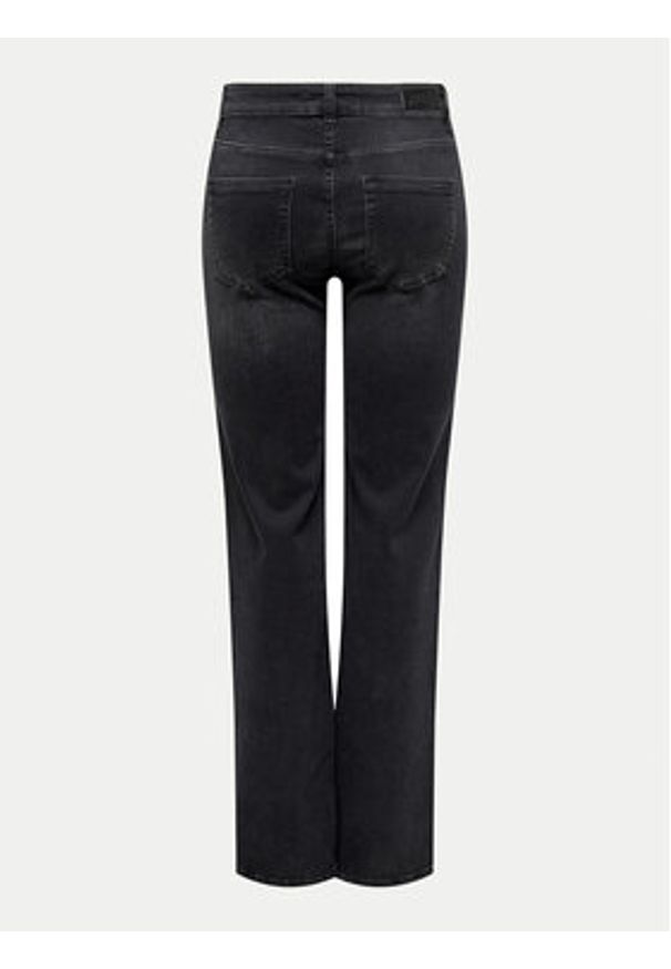 only - ONLY Jeansy Blush 15330779 Czarny Straight Fit. Kolor: czarny