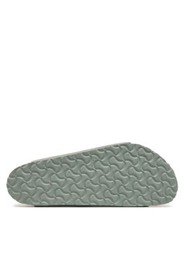 Birkenstock Klapki Arizona zamsz 1029146 Zielony. Kolor: zielony. Materiał: zamsz, skóra