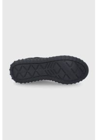 Calvin Klein Jeans Buty kolor czarny. Nosek buta: okrągły. Zapięcie: sznurówki. Kolor: czarny. Materiał: bawełna #2