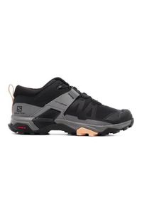salomon - Buty do chodzenia damskie Salomon X Ultra 4. Zapięcie: sznurówki. Kolor: czarny, wielokolorowy. Materiał: materiał, syntetyk. Szerokość cholewki: normalna. Sport: turystyka piesza
