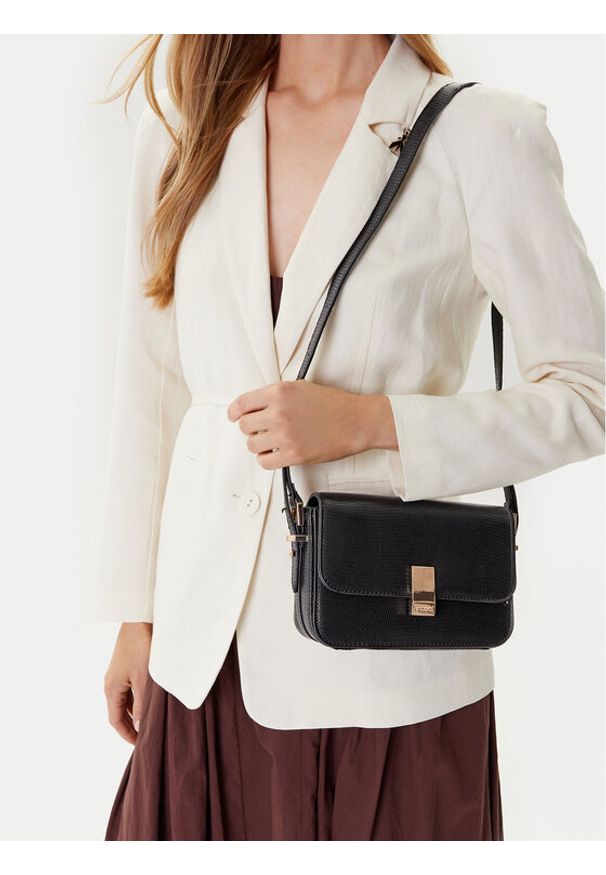 Aldo Torebka Eteini 13989641 Czarny. Kolor: czarny. Materiał: skórzane