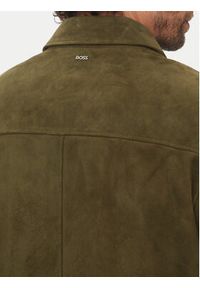 BOSS Kurtka skórzana H-Malbano5 50528014 Zielony Regular Fit. Kolor: zielony. Materiał: skóra #6