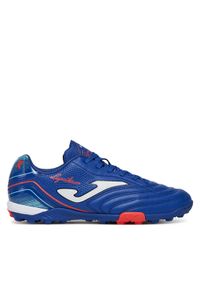 Joma Buty do piłki nożnej Aguila 2504 AGUS2504TF Niebieski. Kolor: niebieski. Materiał: skóra