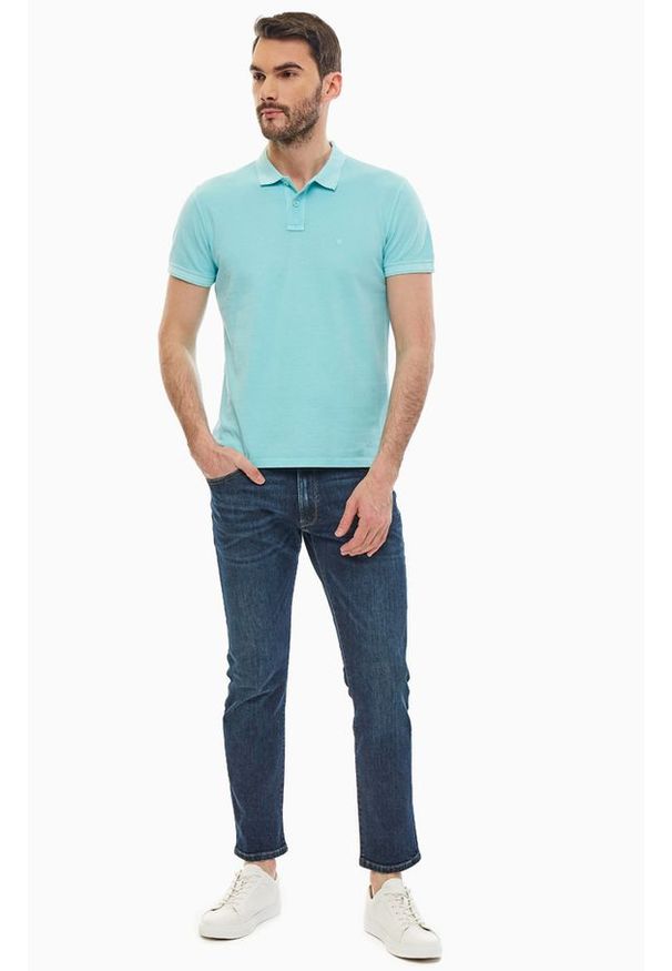 Wrangler - WRANGLER SPODNIE MĘSKIE LARSTON GREEN ECHO W18S21205 112127413