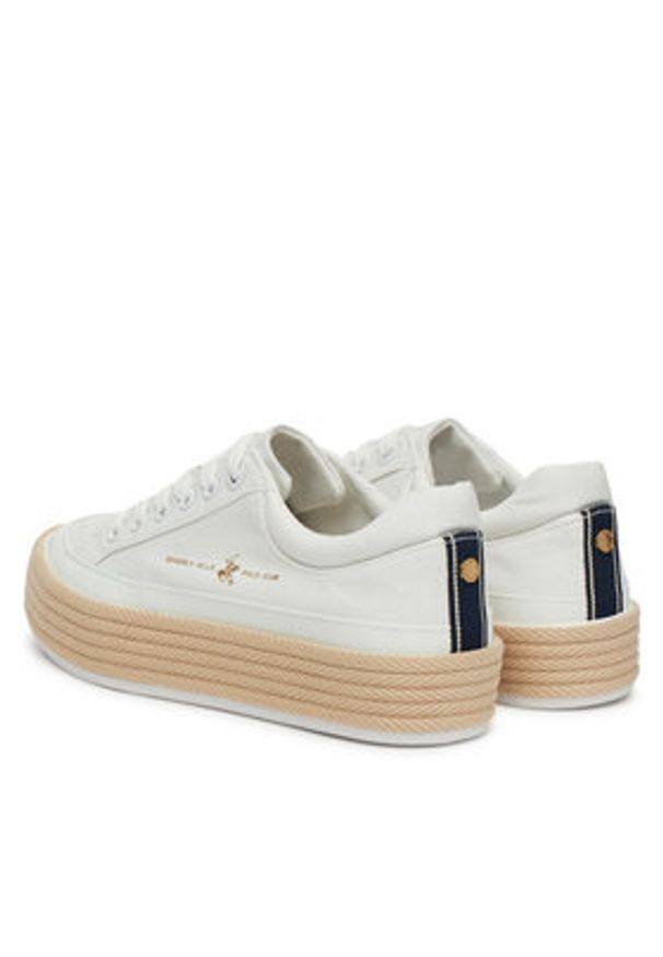 Beverly Hills Polo Club Sneakersy WSS21536-01 Biały. Kolor: biały. Materiał: materiał
