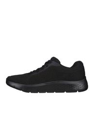 skechers - Buty na co dzień męskie SKECHERS GO WALK FLEX lekkie. Okazja: na co dzień. Kolor: czarny. Model: Skechers Sport. Sport: turystyka piesza