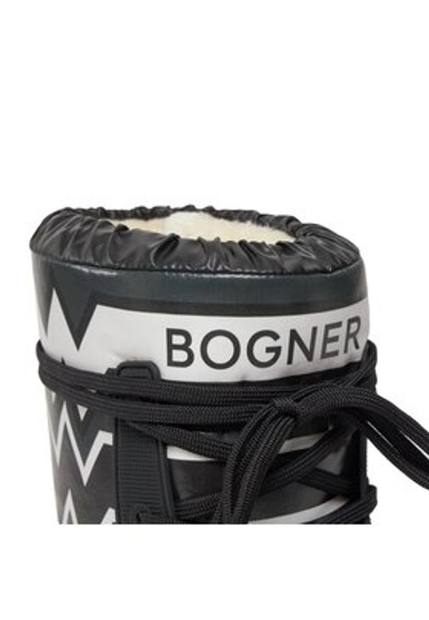 Bogner Śniegowce La Plagne 7 32347054 Czarny. Kolor: czarny. Materiał: skóra