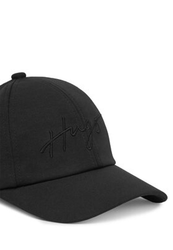 Hugo - HUGO Czapka z daszkiem Ally-J 50519265 Czarny. Kolor: czarny. Materiał: materiał, bawełna