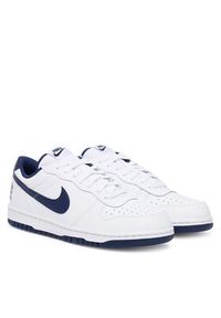 Nike Sneakersy Big Low 355152 Biały. Kolor: biały. Materiał: skóra #4