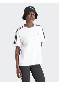 Adidas - adidas T-Shirt 3-Stripes IR8051 Biały Regular Fit. Kolor: biały. Materiał: bawełna #3