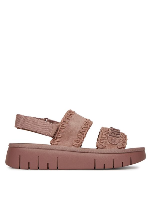 Roxy Sandały HY62277-1 Różowy. Kolor: różowy. Materiał: materiał