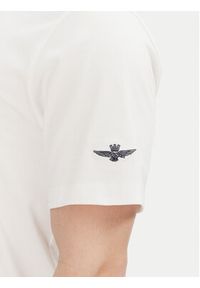 Aeronautica Militare T-Shirt 251TS2379J674 Biały Regular Fit. Kolor: biały. Materiał: bawełna #5