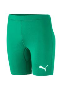 Spodenki męskie Puma Liga Baselayer Short Tight. Kolor: zielony