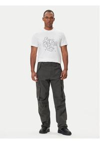 G-Star RAW - G-Star Raw T-Shirt HD Print D26824-D975 Biały Regular Fit. Kolor: biały. Materiał: bawełna. Wzór: nadruk #5