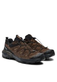 salomon - Salomon Sneakersy X Ultra 360 Leather Gore-Tex L47571200 Brązowy. Kolor: brązowy. Materiał: materiał. Technologia: Gore-Tex