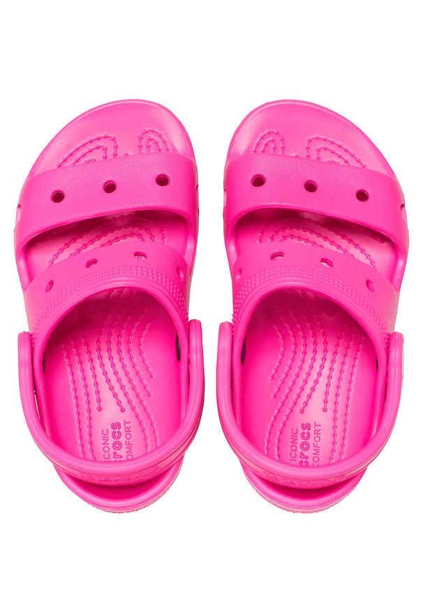 Sandały dla dzieci Crocs Classic Kids Sandals T. Kolor: różowy. Styl: sportowy