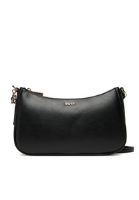BOSS Torebka 50547773 Czarny. Kolor: czarny. Materiał: skórzane