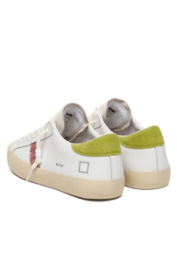 D.A.T.E. Sneakersy Hill Low W441-HL-CA Biały. Kolor: biały. Materiał: skóra