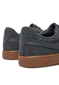 Puma Sneakersy Smash 3.0 390984 16 Czarny. Kolor: czarny. Materiał: skóra, zamsz