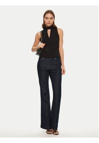 Guess Bluzka W5RP05 KCBO2 Czarny Regular Fit. Kolor: czarny. Materiał: syntetyk #5