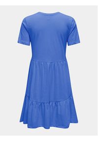 only - ONLY Sukienka codzienna May 15286934 Niebieski Regular Fit. Okazja: na co dzień. Kolor: niebieski. Materiał: bawełna. Typ sukienki: proste. Styl: casual #5