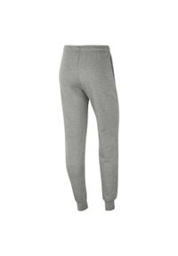 Nike - Spodnie Do Biegania Park 20 Fleece Dla Kobiet. Kolor: szary. Sport: turystyka piesza
