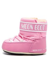 Moon Boot Śniegowce Crib 2 34010200004 Różowy. Kolor: różowy. Materiał: materiał