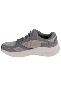 skechers - Buty sportowe Sneakersy męskie, Arch Fit 2.0 - The Keep. Kolor: szary. Sport: turystyka piesza