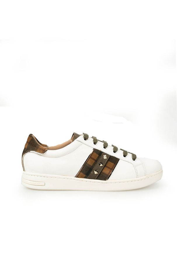 Geox Sneakersy "Jaysen" | D041BC 085BS | Jaysen | Kobieta | Czarny, Brązowy. Kolor: czarny, brązowy, wielokolorowy. Materiał: skóra ekologiczna. Wzór: aplikacja