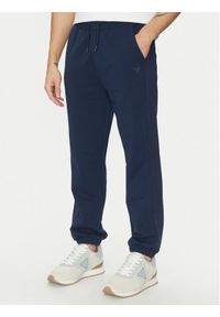 Guess Spodnie dresowe Z5GB06 K6ZS1 Granatowy Regular Fit. Kolor: niebieski. Materiał: bawełna #1