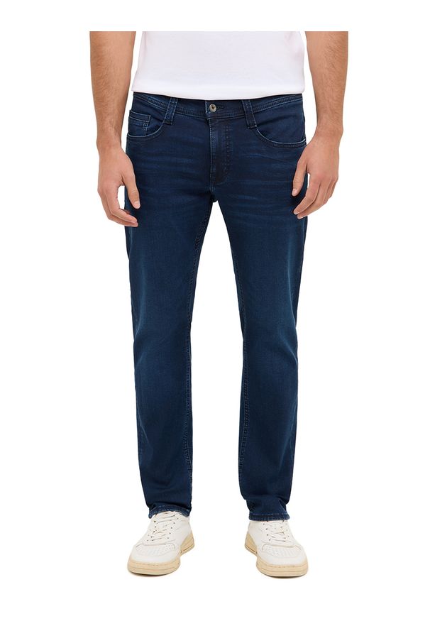 Męskie Spodnie Jeansowe Mustang Style Oregon Slim K Denim Blue 1016322 5000 802
