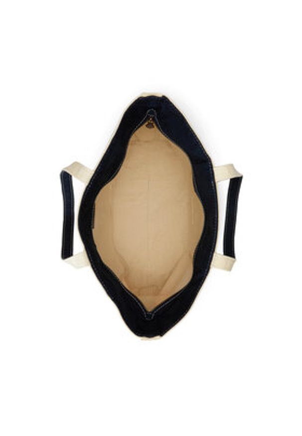 Polo Ralph Lauren Torebka 405P02124001 Kremowy. Kolor: kremowy. Materiał: materiał