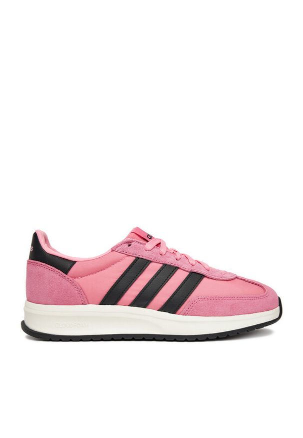 Adidas - adidas Sneakersy RUN 70S 2.0 JR8585 Różowy. Kolor: różowy. Materiał: zamsz, skóra. Sport: bieganie