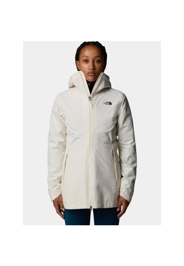 Wodoodporna kurtka turystyczna damska The North Face W Hikesteller Parka Shell. Kolor: biały