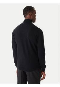 Karl Lagerfeld - KARL LAGERFELD Golf 655058 554399 Czarny Regular Fit. Typ kołnierza: golf. Kolor: czarny. Materiał: wełna #5