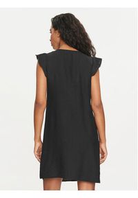 Vero Moda Sukienka letnia Natja 10308872 Czarny Regular Fit. Kolor: czarny. Materiał: wiskoza. Sezon: lato #3